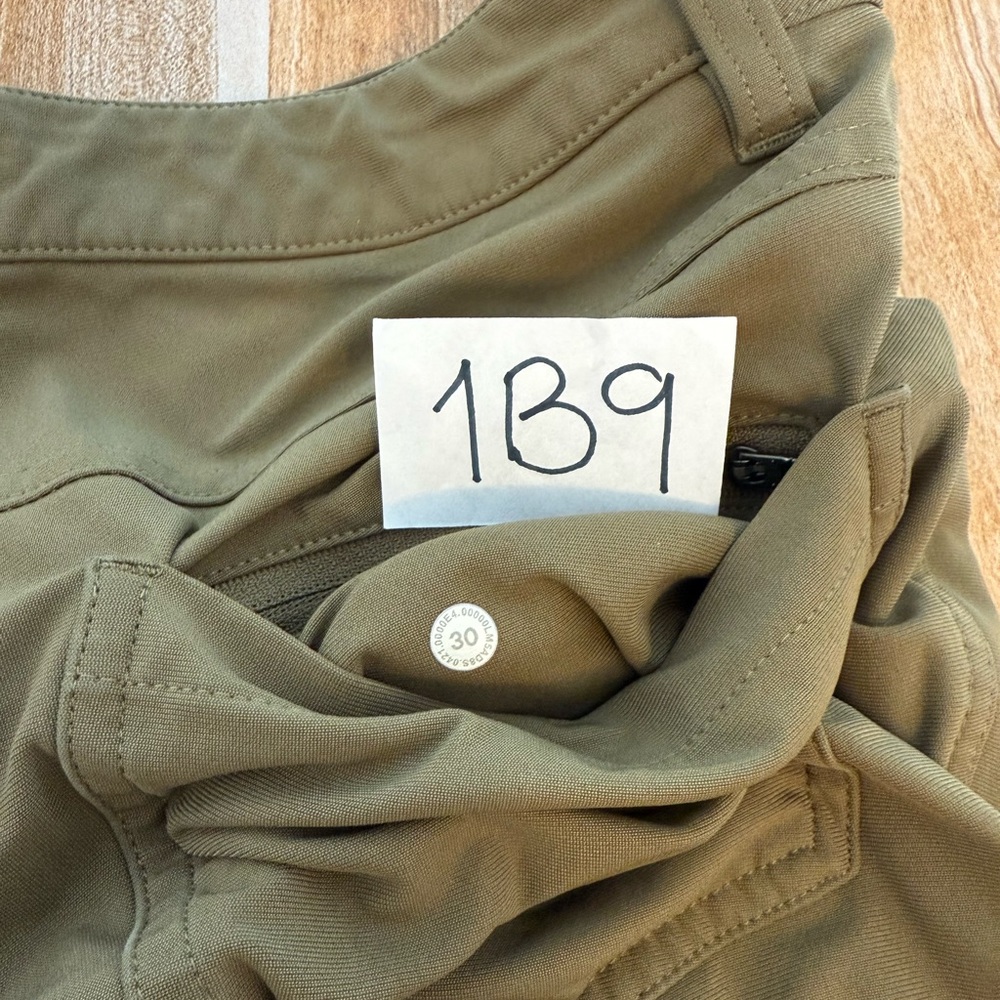 Lululemon ABC Pant Men’s 30x28 Slim Fit 5 Pocket Warpstreme Khaki Tan - Picture 8 of 10